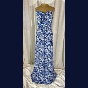 Blue Floral Maxi Dress by Gap